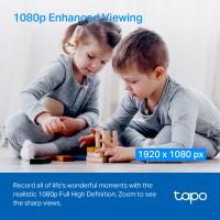 TP-LINK Tapo C200C Akıllı Wi-Fi Güvenlik Kamerası  1080P Full HD 360° Hareket  Wi-Fi Kamera Bebak kamerası - 3